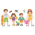 2Kids Toys Magnetisches Anziehpuzzle Familie